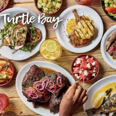 Turtle Bay Two-Course Dining, Side & Cocktail for 2 People (4/6 People Options)