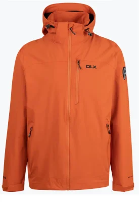 DLX Montgomery Men's Waterproof Jacket with Zip-Off Hood & Zip Pockets - Size M/L