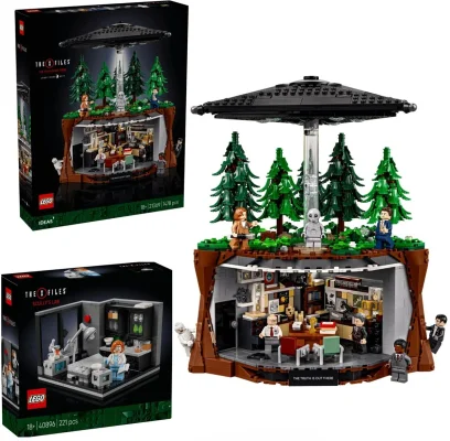 LEGO Ideas 21369 The X-Files Set + LEGO 40896 The X-Files: Scully's Lab GWP