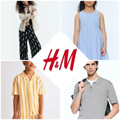H&M Sale – Women's, Men's, Kids, Baby & Home Lines Added Up to 50% Off