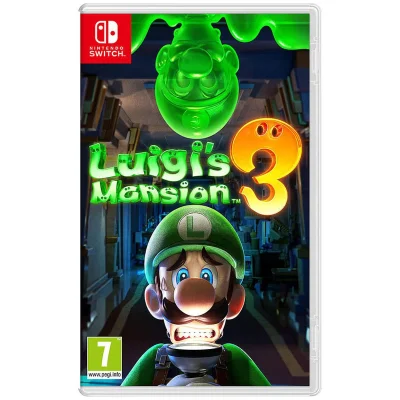 Luigi's Mansion 3 Standard Edition Used Very Good Nintendo Switch w/code