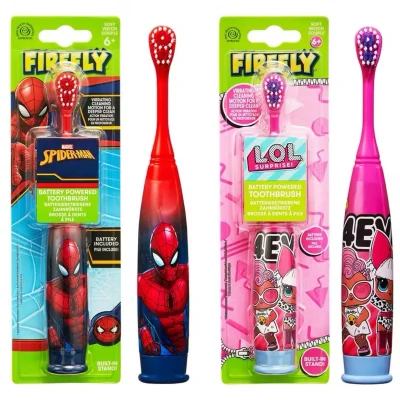 Firefly Kids Battery Toothbrush - Spider-Man / Lol Surprise