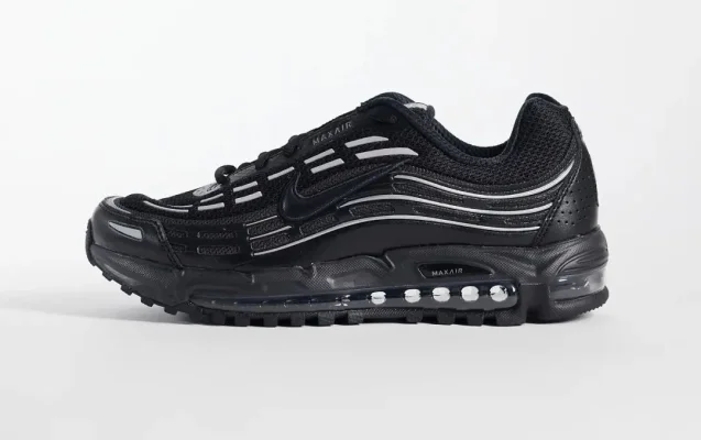 Nike Air Max TL 2.5 Trainers Black (Sizes 3-6.5)