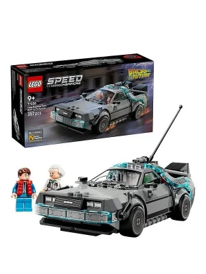 LEGO Speed Champions Back to the Future Time Machine Car Toy 77256