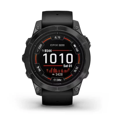 Garmin Epix Pro (Gen 2) Men's 47mm Smartwatch with Black Strap