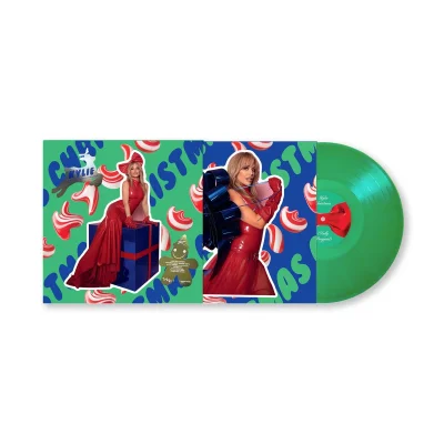 Kylie Christmas (Fully Wrapped) Amazon Exclusive Green Vinyl - Acceptable / Good / VG / Like New