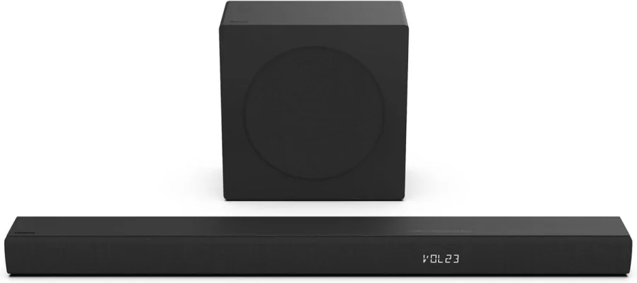 Hisense HS3100 3.1Ch Soundbar with Wireless Subwoofer 480W Total Output