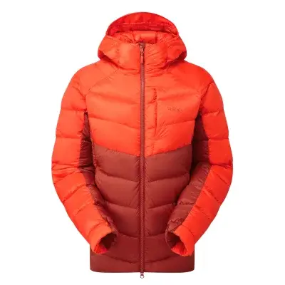Rab Women's Glaceon Pro Jacket Red Grapefruit/Tuscan Red