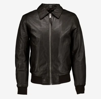 Schott Brown Leather Jacket, Size S-XXL