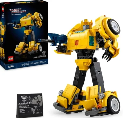 LEGO Icons Transformers Bumblebee 10338 Set