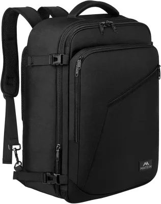 MATEIN Expandable Ryanair Cabin Bag 40x30x20 Underseat Hand Luggage Rucksack Backpack
