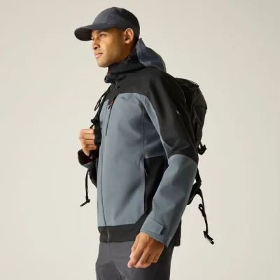Regatta Men's Highton IV Waterproof ISOTEX 20000 Breathable Hooded Jacket (4 Colours, S-5XL)