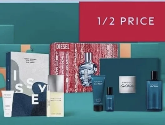 Half Price Fragrance Gift Sets - Issey Miyake, Diesel, Moschino, Davidoff, Gucci, D&G & more