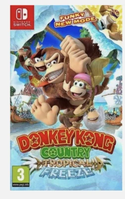 Donkey Kong Country: Tropical Freeze (Nintendo Switch) Pre-owned (Very Good) Condition