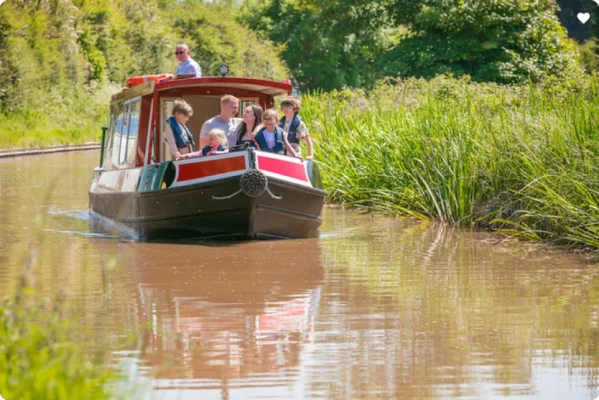 ABC Boat Hire 1-Day Canal Boat Hire for Up to 10 People (11 UK Locations)