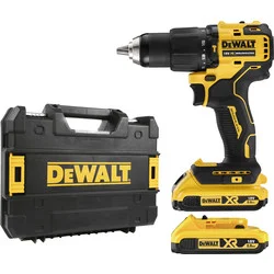 DeWalt DCD709D2T-GB 18V XR Brushless Compact Combi Drill with 2 x 2.0Ah Batteries
