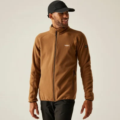 Regatta Hadfield Full Zip Fleece - Brown