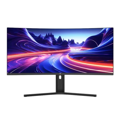 V7 L340WQ-HAS 34" Ultrawide Curved WQHD Monitor 1500R VA USB-C 65W PD 120Hz