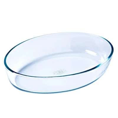 Pyrex Ideal Airfryer Oval Oven Dish Borosilicate Glass 21 x 13cm