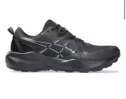ASICS Men's Gel-Venture 11 Trail Running Trainers, Black/Grey, UK 8.5-13