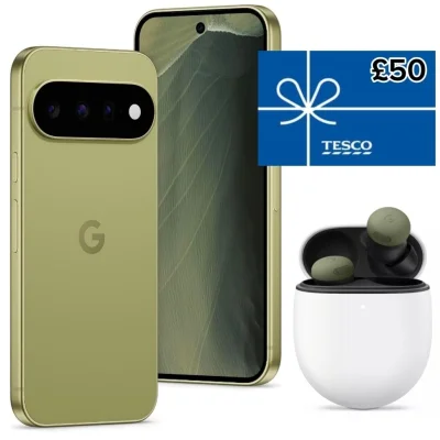 Google Pixel 11 256GB 5G Smartphone + Pixel Buds Pro 2 + £50 Tesco Gift Card