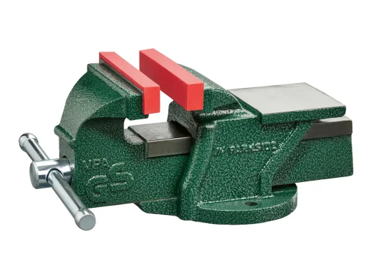 PARKSIDE Bench Vice 100mm Jaw Width/Opening Cast Iron with Integrated Anvil 74 x 74mm 5.3kg