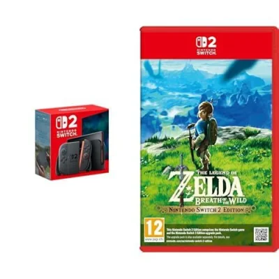 Nintendo Switch 2 Console + The Legend of Zelda: Breath of the Wild 2 Edition Game Card