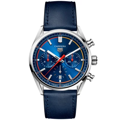 TAG Heuer Carrera 42mm Blue Gradient Dial Chronograph