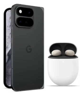 Google Pixel 11 Pro Fold 256GB + Buds 2a + Case + iD Mobile 100GB Data Plan