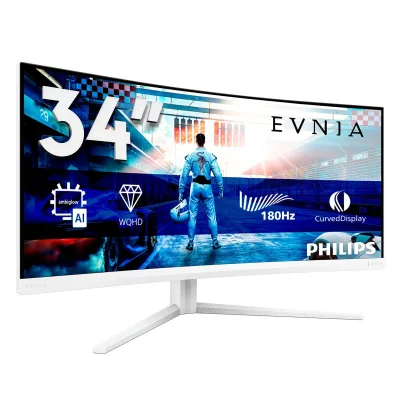 Philips Evnia 34M2C5501A 34" WQHD Curved Gaming Monitor