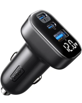 INIU Mini Car Charger 90W Dual USB-C Fast Charging Cigarette Lighter Adapter