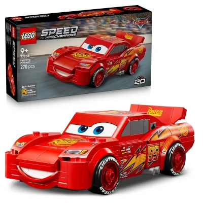 LEGO Speed Champions Lightning McQueen Race Car Toy 77255