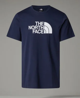 The North Face Men's Easy T-Shirt, Sizes XS-XXL, Summit Navy/Bark Mist