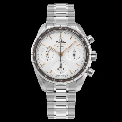 Omega Speedmaster Co-Axial Chronograph 38mm - Silver Dial