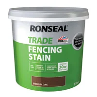Ronseal Trade Fencing Stain 5L (Many Colours Available)