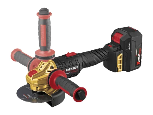 Parkside Performance 20V Brushless Angle Grinder Starter Set 4Ah Battery & Charger (Limited Edition)