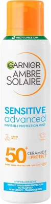 Garnier Ambre Solaire Sensitive SPF50+ Invisible Mist