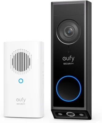 Eufy Security Video Doorbell E340 with Chime (Refurbished)