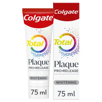 Colgate Plaque Pro-Release Whitening Toothpaste 75ml