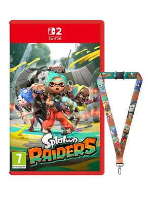 Splatoon Raiders Nintendo Switch 2 Game (WM87W) + Free Lanyard Pre-Order Thursday 23rd July