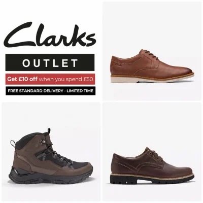 Clarks Brockwood Trainers & Huntsham Boots (Adult Styles)