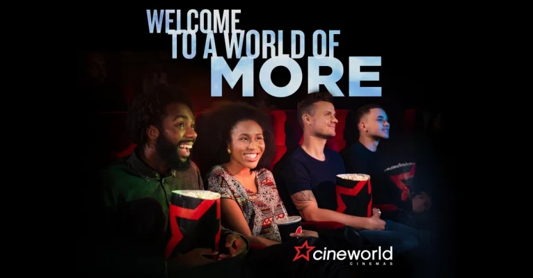 National Cinema Weekend Cineworld Cinema Tickets (All Formats: IMAX, 4DX, ScreenX, SuperScreen)