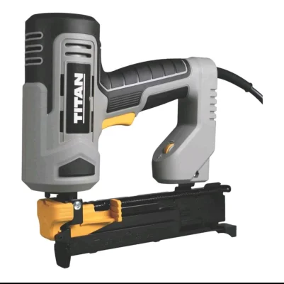 Titan Electric Nail Gun Stapler TTB970NST 32mm Second Fix Straight Soft Grip Refurbished (Good)