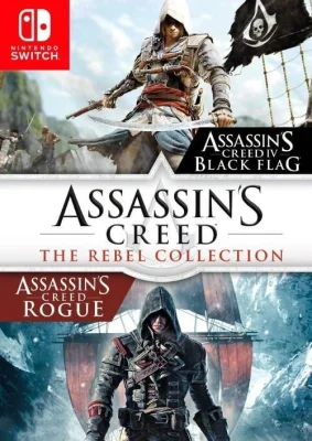 Assassins Creed The Rebel Collection (Rouge & Black Flag) - Nintendo Switch Digital (EU)