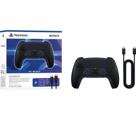 PlayStation PC DualSense Wireless Controller with USB Type-C Cable - Midnight Black