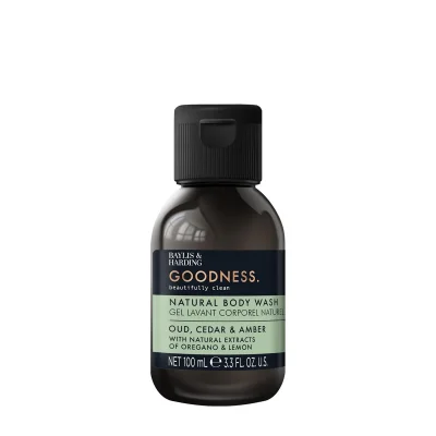 Baylis & Harding Goodness Oud, Cedar & Amber Body Wash 100ml