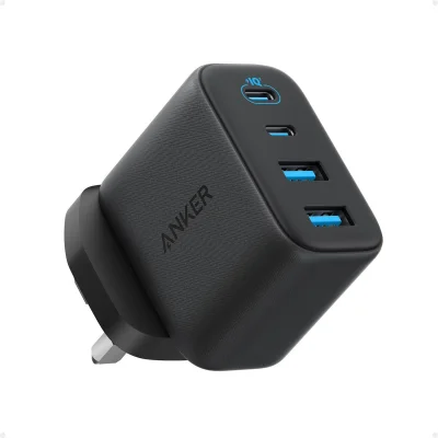 Anker Zolo 50W USB-C Plug 4-Port Charger (2 USB-C, 2 USB-A) Black/White