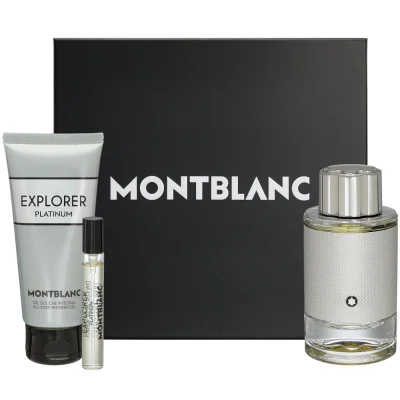 Montblanc Explorer Platinum Eau de Parfum Gift Set 100ml