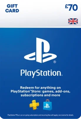 £70 PlayStation Store Gift Card Code (UK) - PS5 & PS4