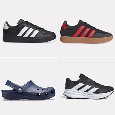 Adidas Galaxy 7 Men's Trainers / Adidas VS Pace Trainers / Crocs Classic Clogs / Adidas Barreda Trainers